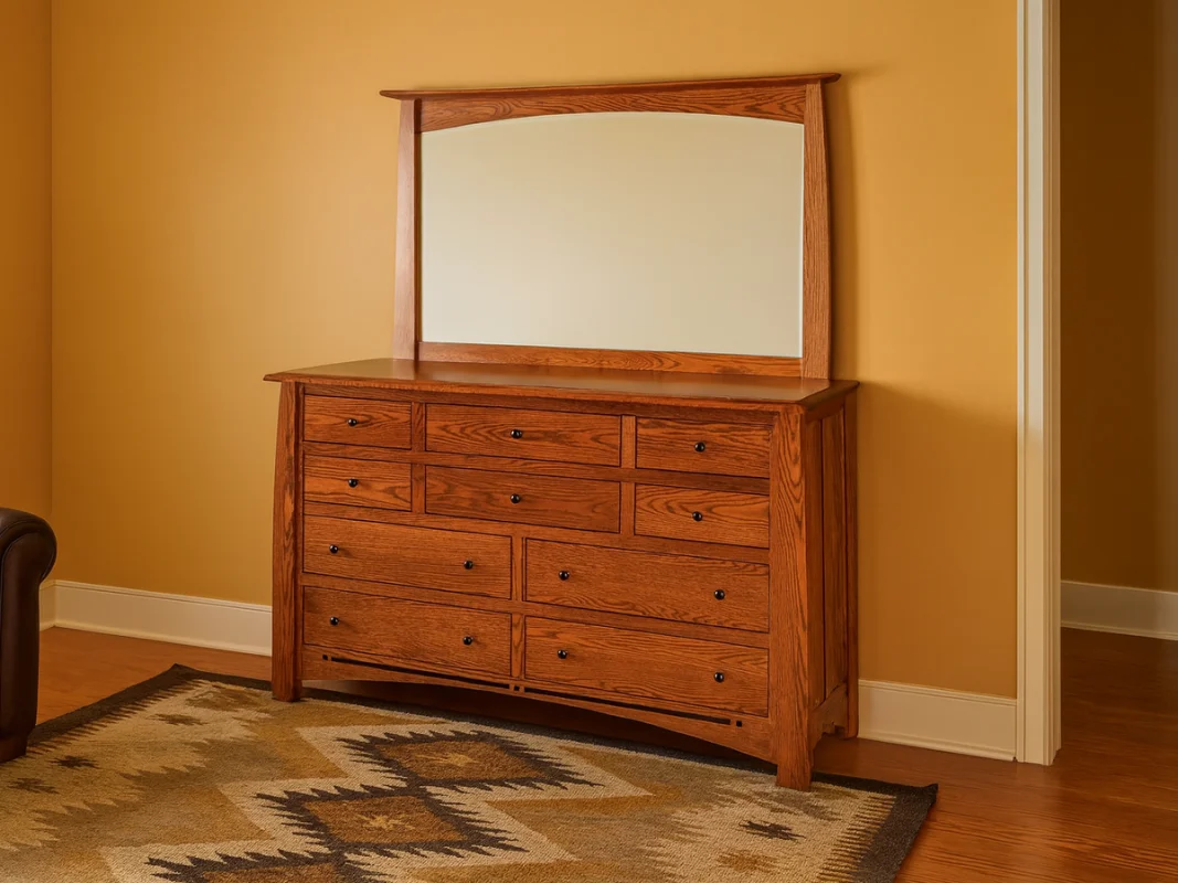 Castle Rock Dresser with Mirror