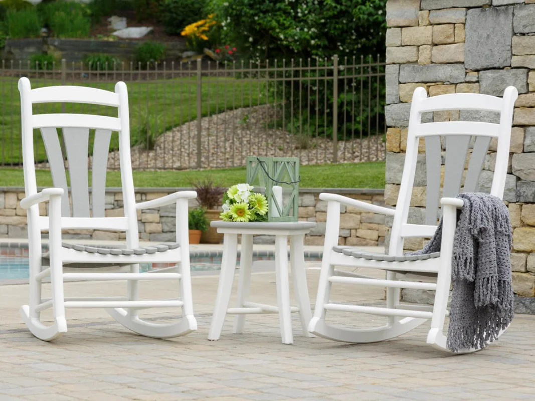 Porch Rockers and Side Table