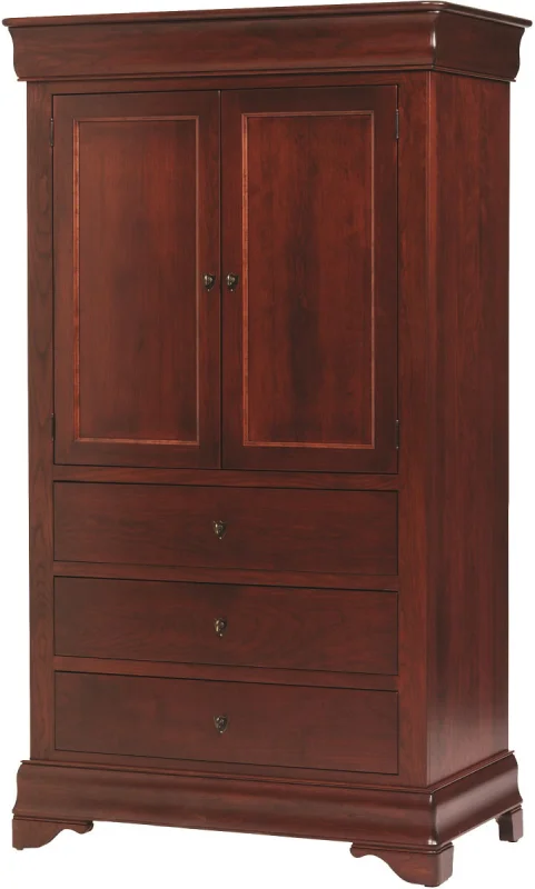 Charlemagne Cherry Armoire