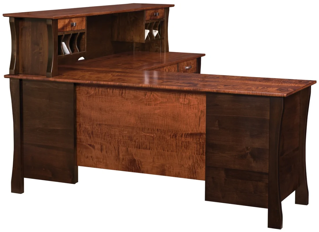 Conroe Corner Desk Back