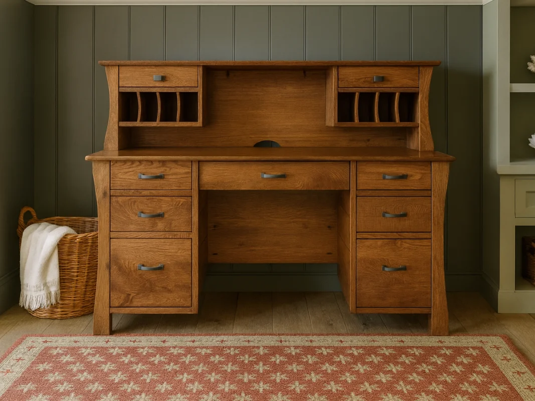 Conroe Hutch Top Desk