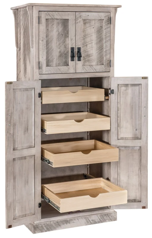Shown in Rough Sawn Maple