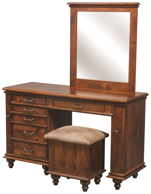 Derry Vanity and Stool