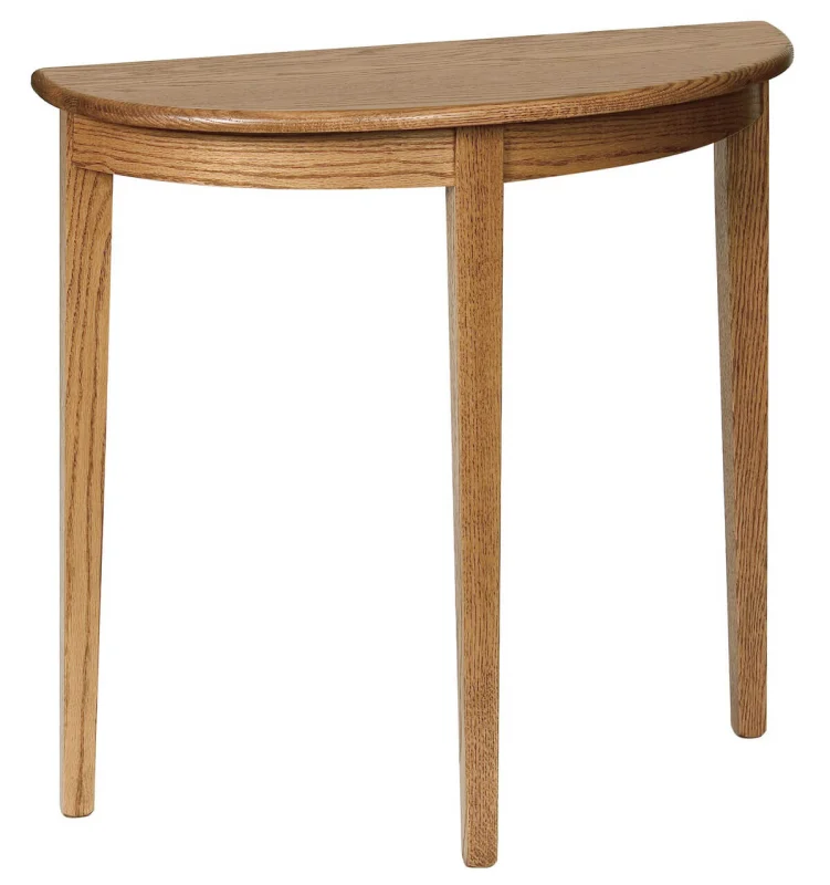 Amish Dodson Foyer Table in Oak