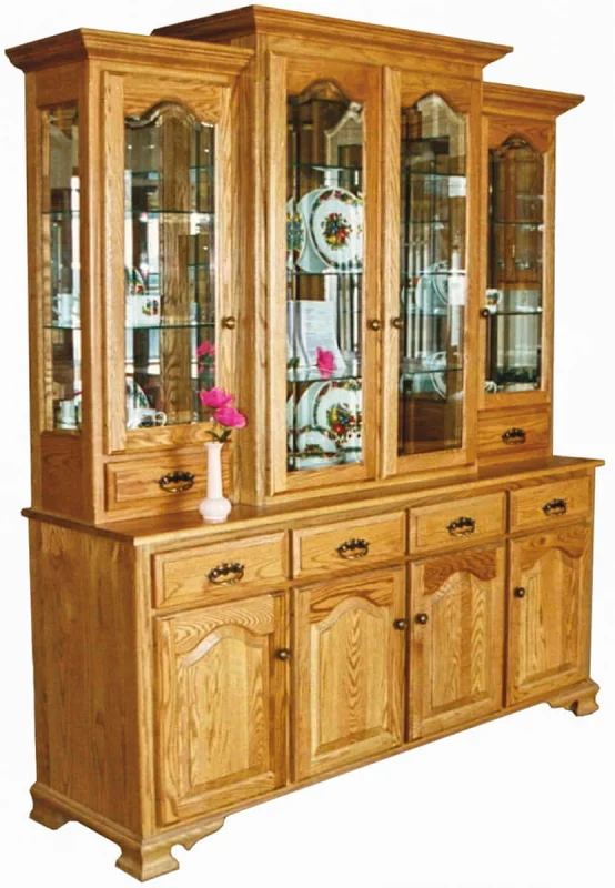 Dolly Closed China Hutch in Oak