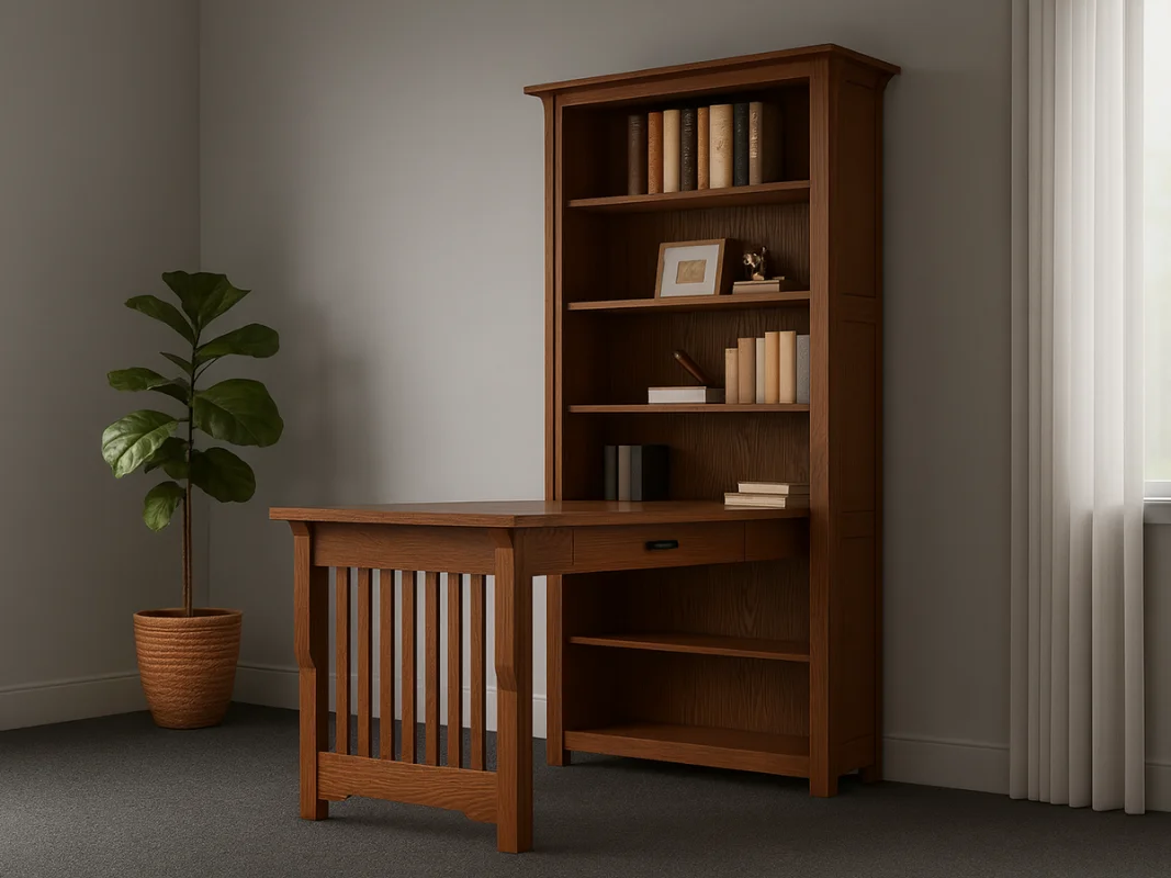 DuPont Bookcase Desk