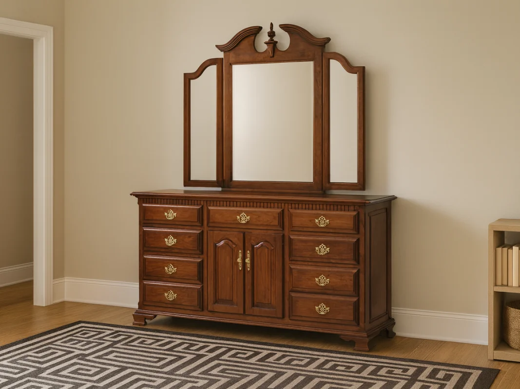 Elizabeth's Tradition Dresser with Mirror