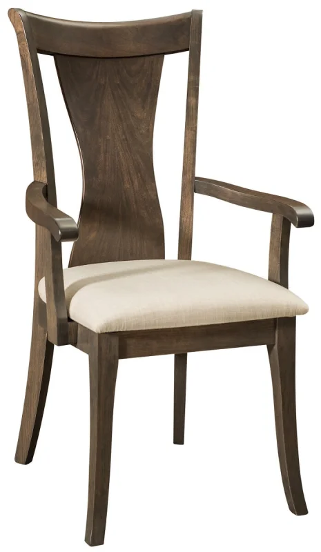 Emporia Contemporary Dining Arm Chair