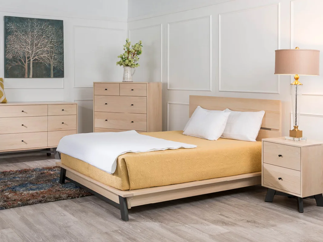 Evarts Bedroom Set - Mid Century Styled