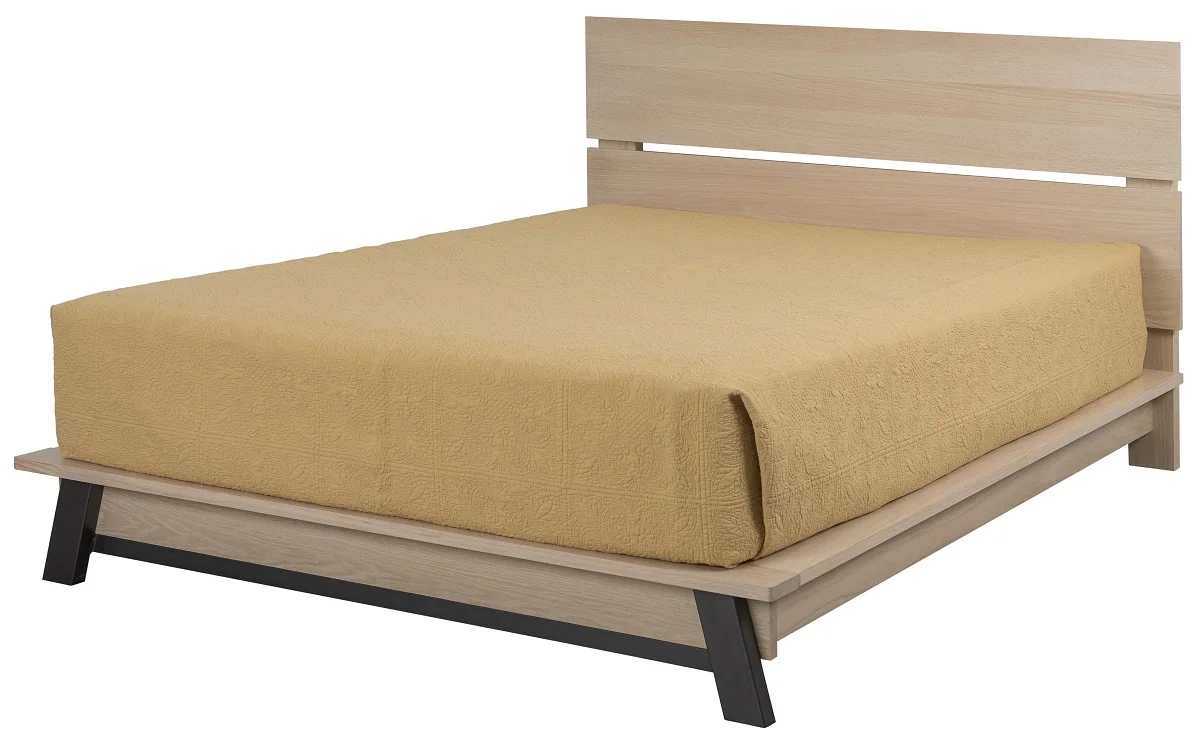 Evarts Platform Bed - Mid-Century Styled