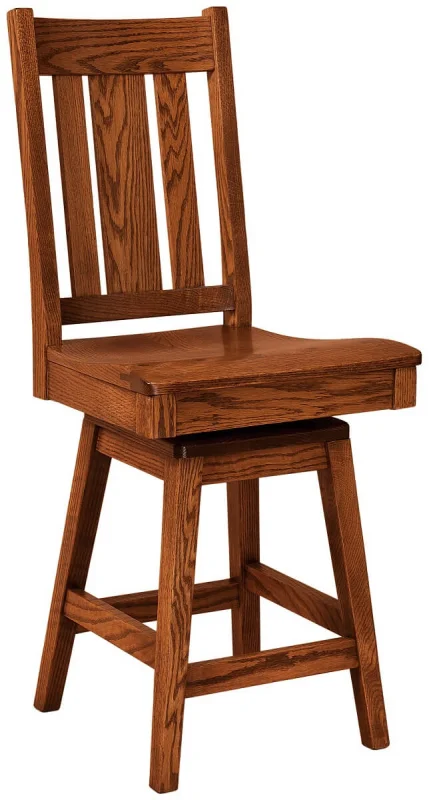 Fernando Breadboard End Swivel Stool