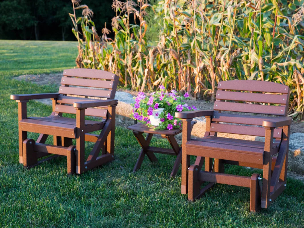 Poly Lumber Chair and Odessa Side Table