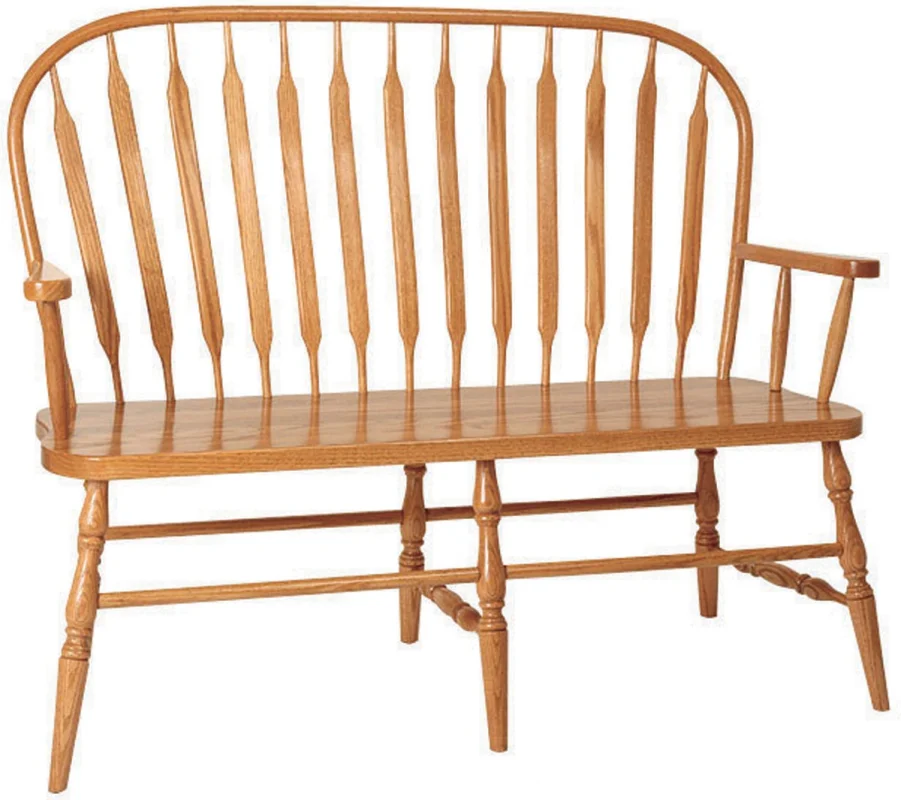 Harrison Paddle Back Bench
