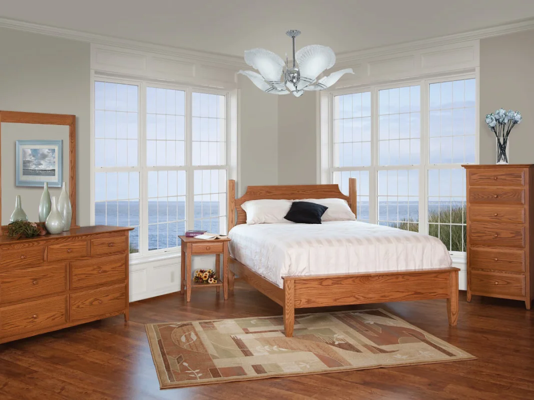 Shown in Oak
