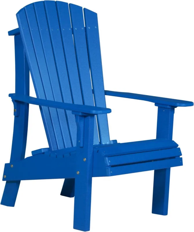 Blue Rockaway Highback Adirondack Chair