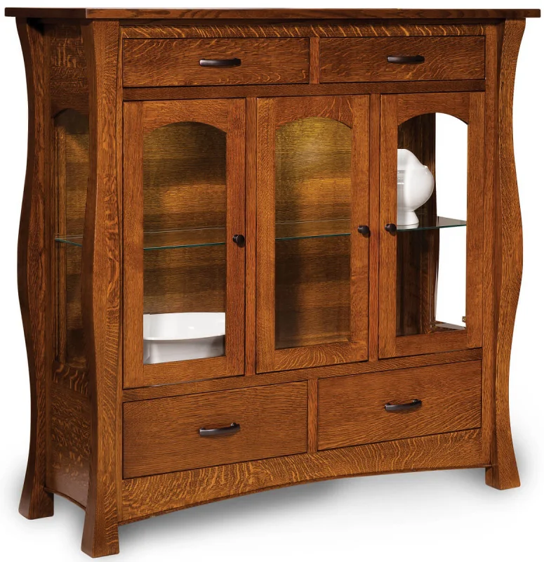 Shown in Quartersawn White Oak