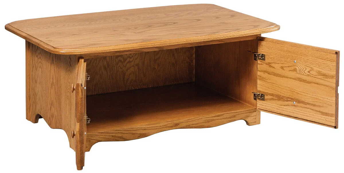 Cabinet Oak Coffee Table