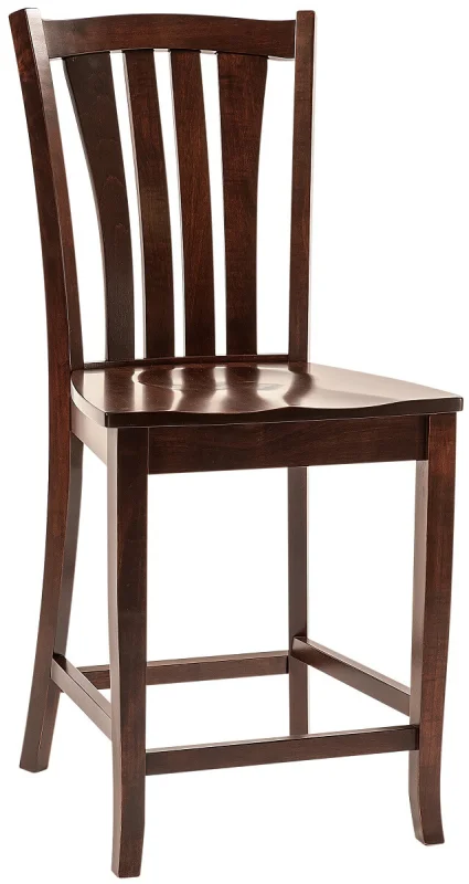 Kauri Cliffs Solid Wood Amish Bar Chair