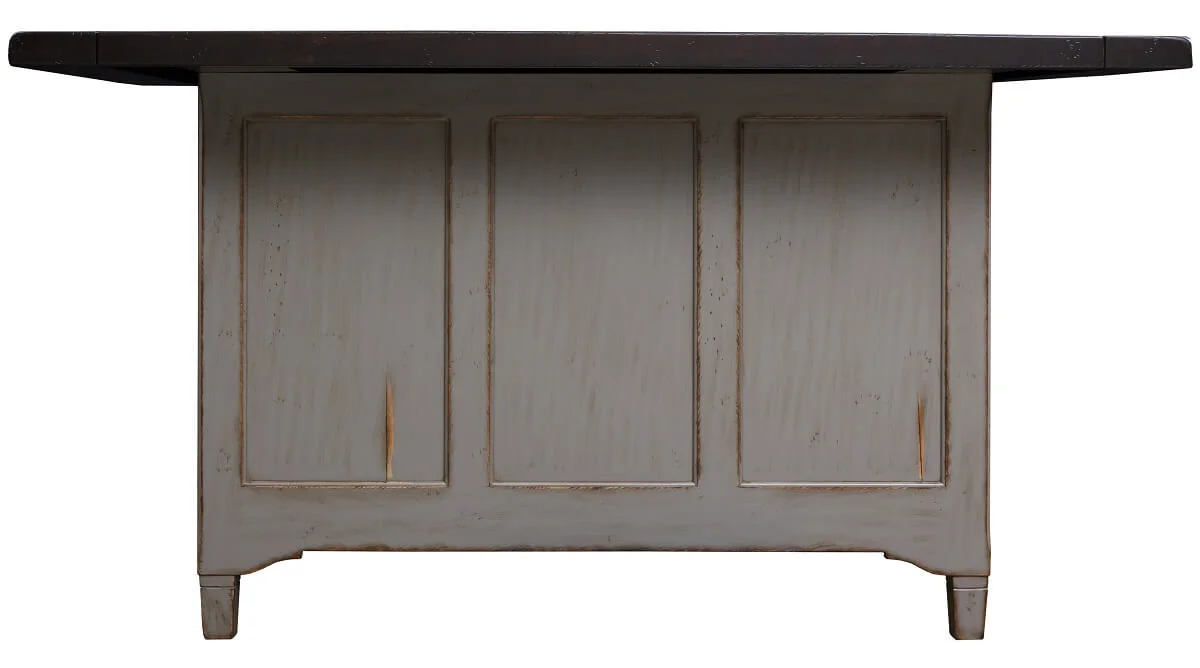 Paneled Wooden Back