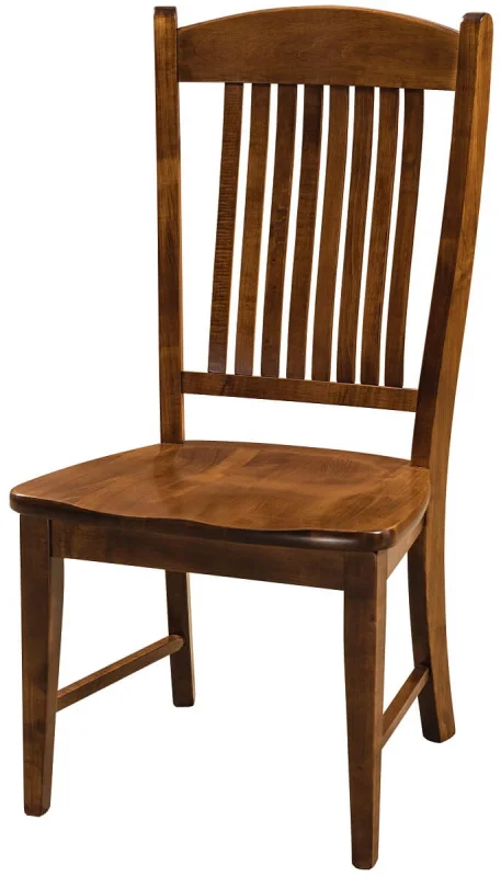 Brown Maple Side Chair