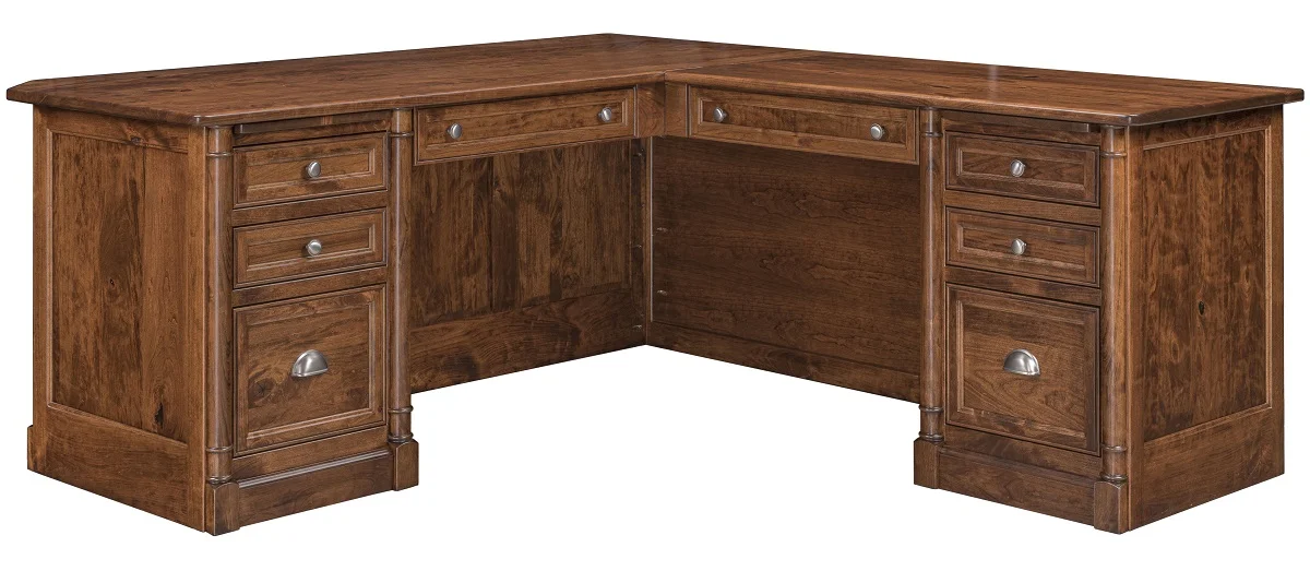 Cherry Corner Desk