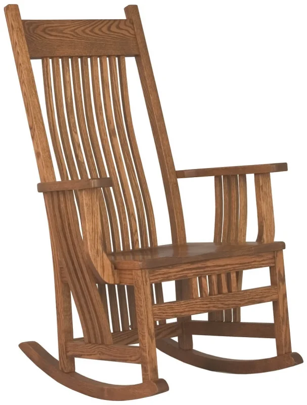 Locana Rocker with Wood Seat