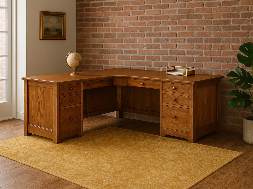 Lorena Amish Corner Desk