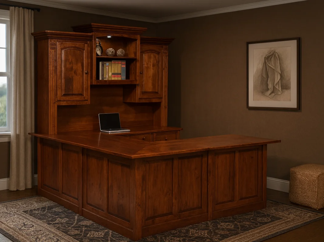 Lorena U-Shaped Desk