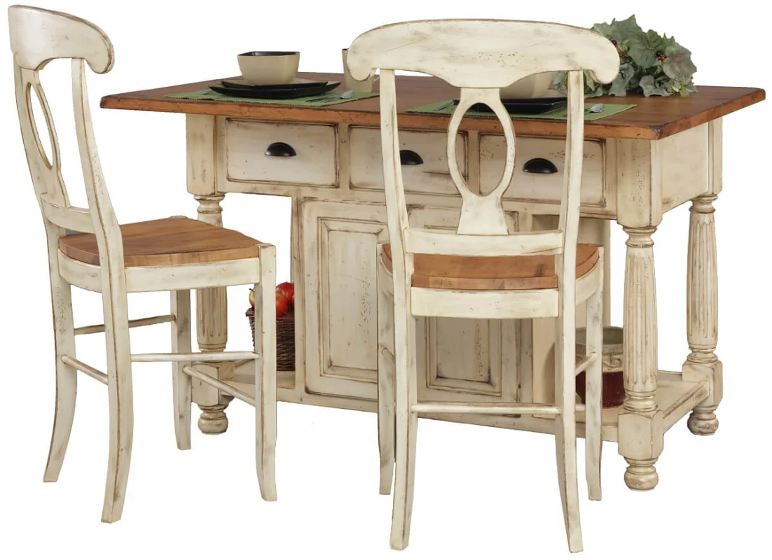 Counter Height Island Set