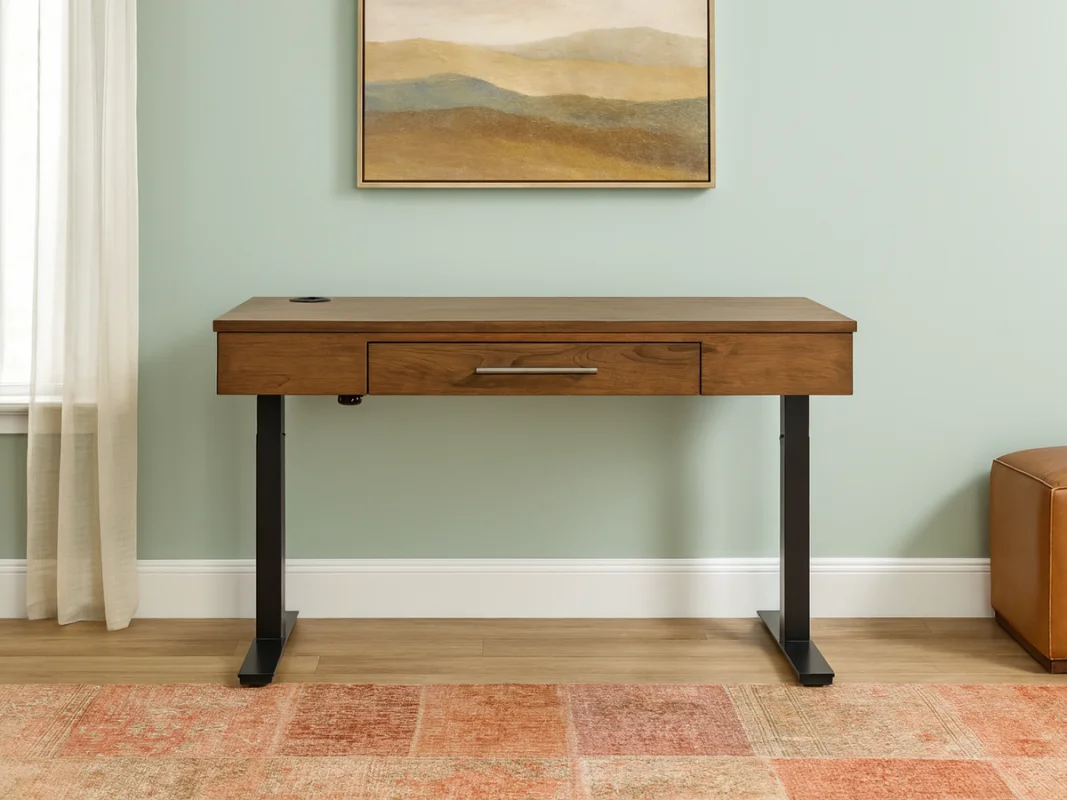 Luray Wood Lift Desk