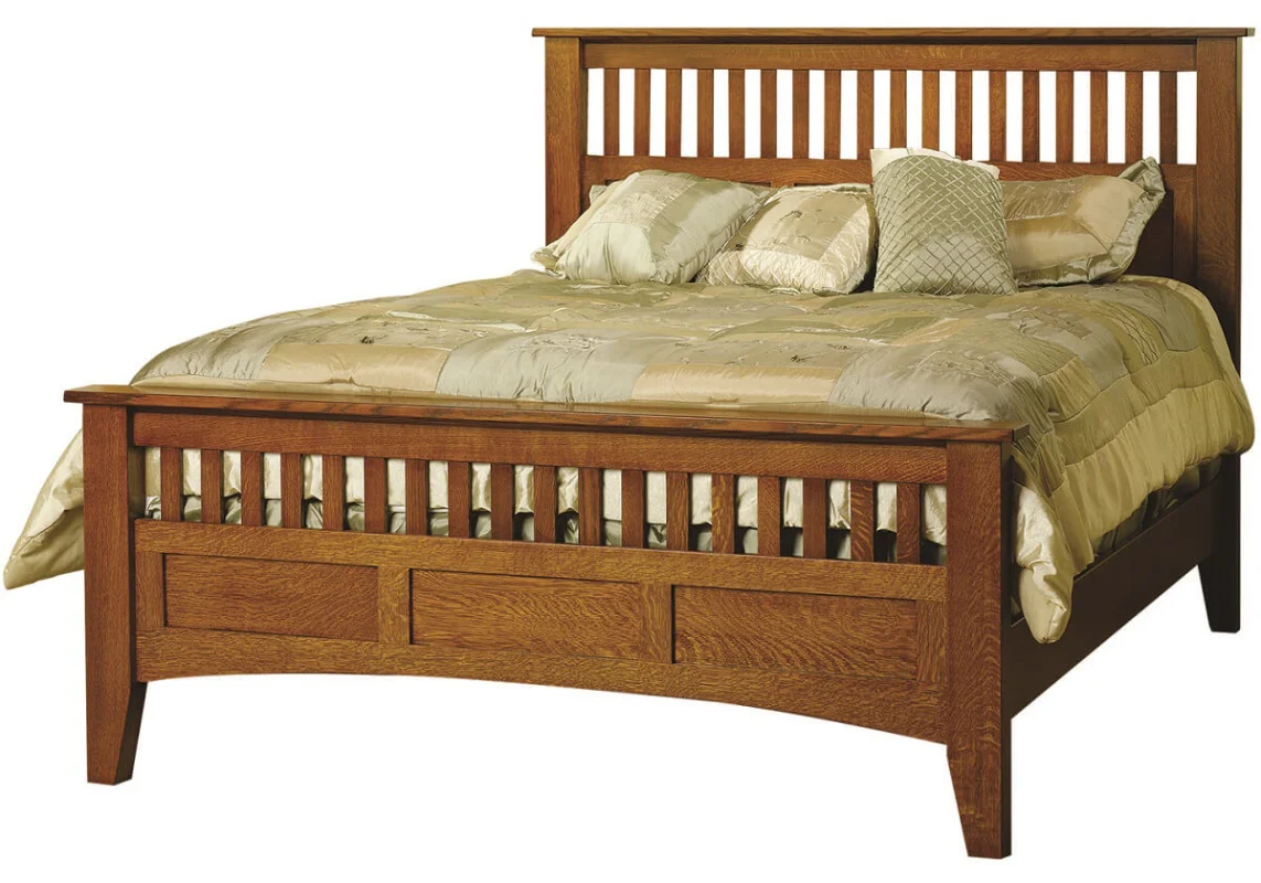 Madrid Mission Slat Bed