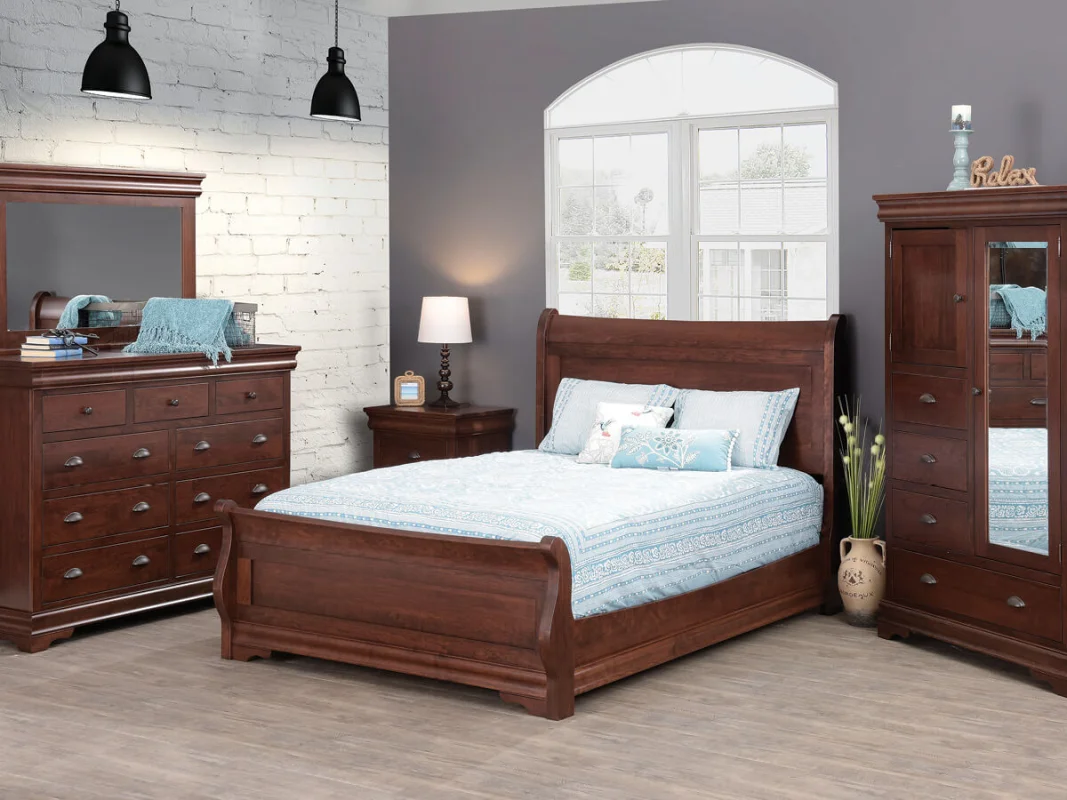Solid Wood Marseille Bedroom Collection