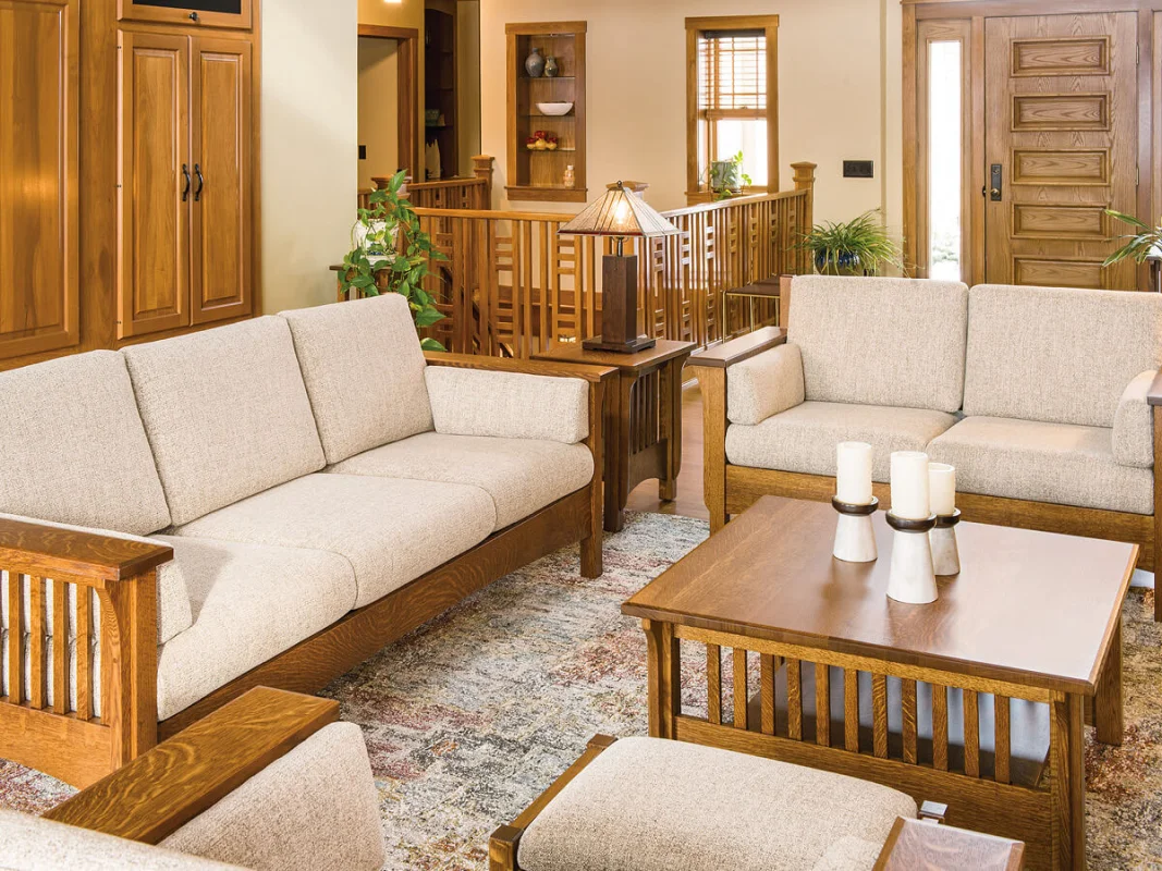 McHenry Mission Living Room Set