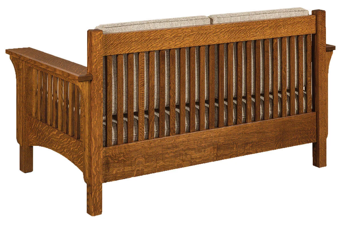 Finished Slatted Back