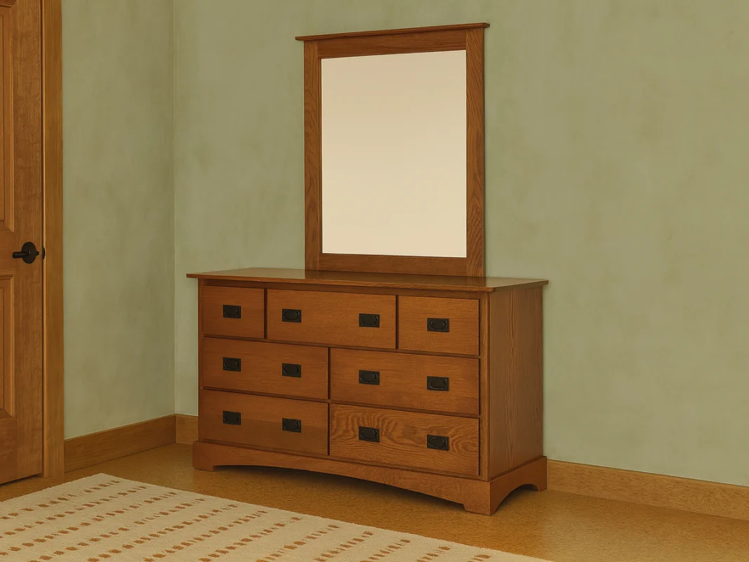 Mission Hills Mirror Dresser