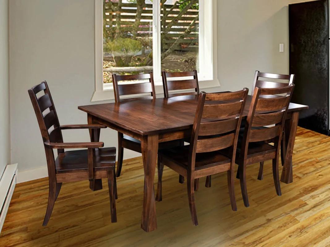 Shown with Morehead Ladderback Chairs