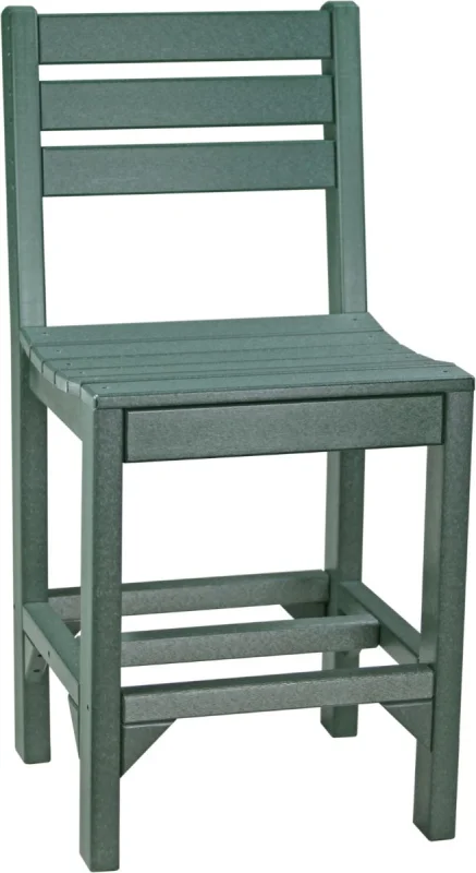 Green New Guinea Outdoor Bar Chair