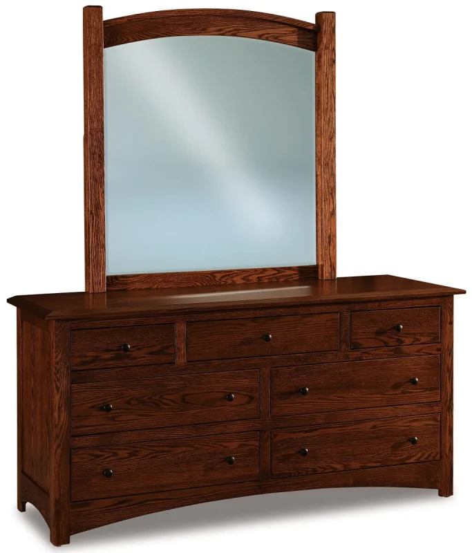 Norway Low Mirrored Dresser