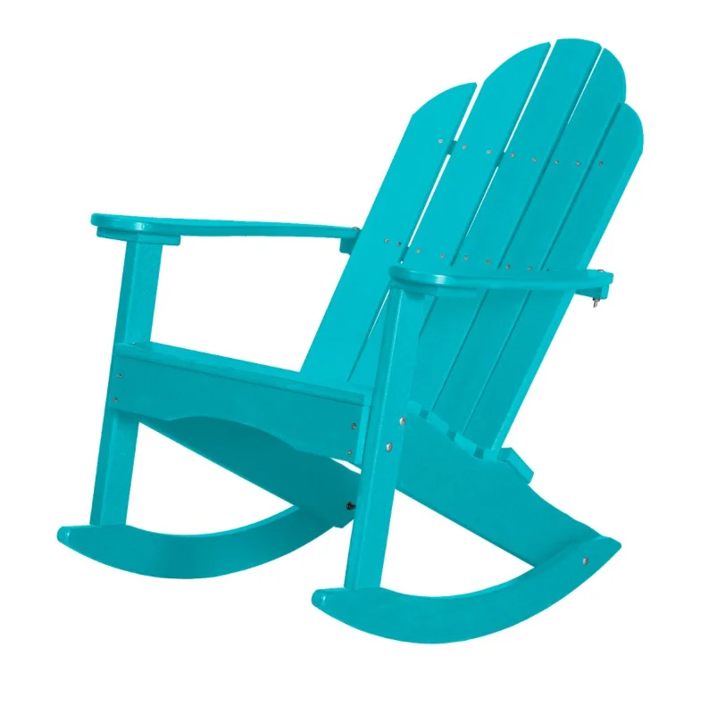Aruba Blue Odessa Adirondack Rocker