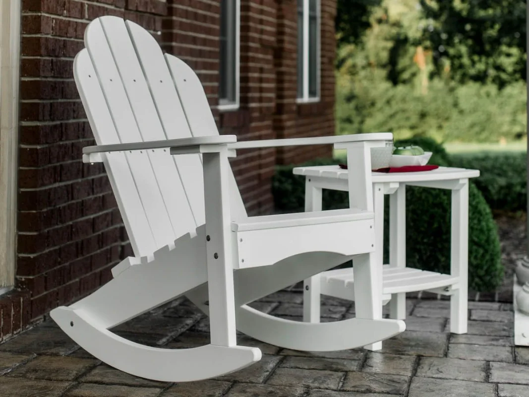 Poly Rocker and Side Table