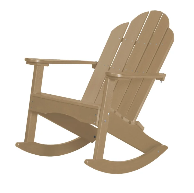 Weathered Wood Odessa Adirondack Rocker