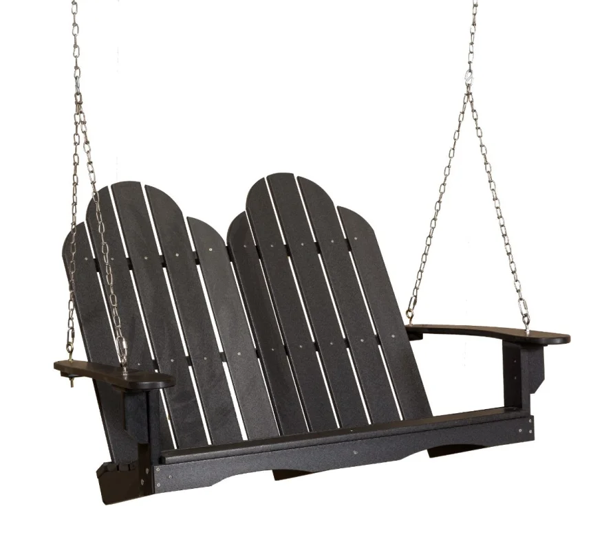 Black Odessa Adirondack Swing