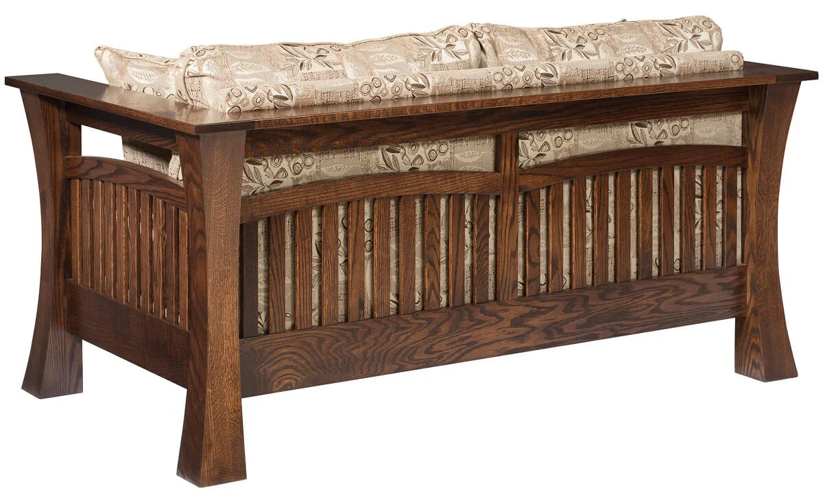 Back View of Loveseat