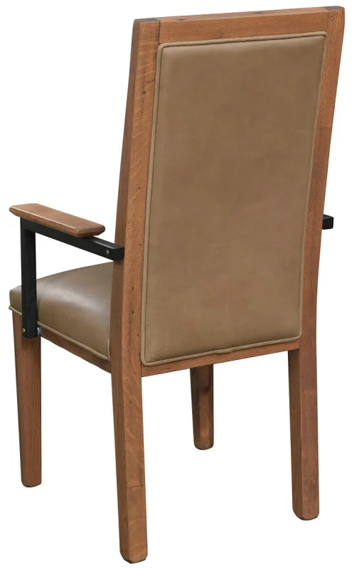 Rustic Leather Arm Chair