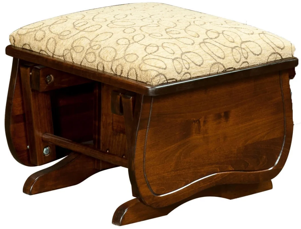 Upholstered Glider Ottoman