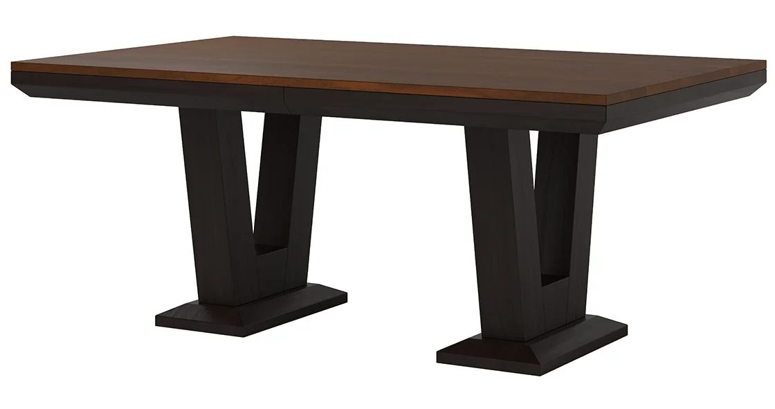 Penrose Double Pedestal Table