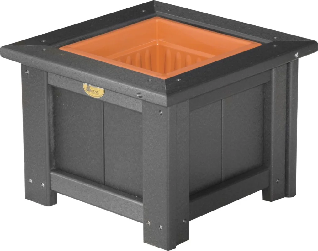 Black Pigeon Point Commercial Outdoor Planter