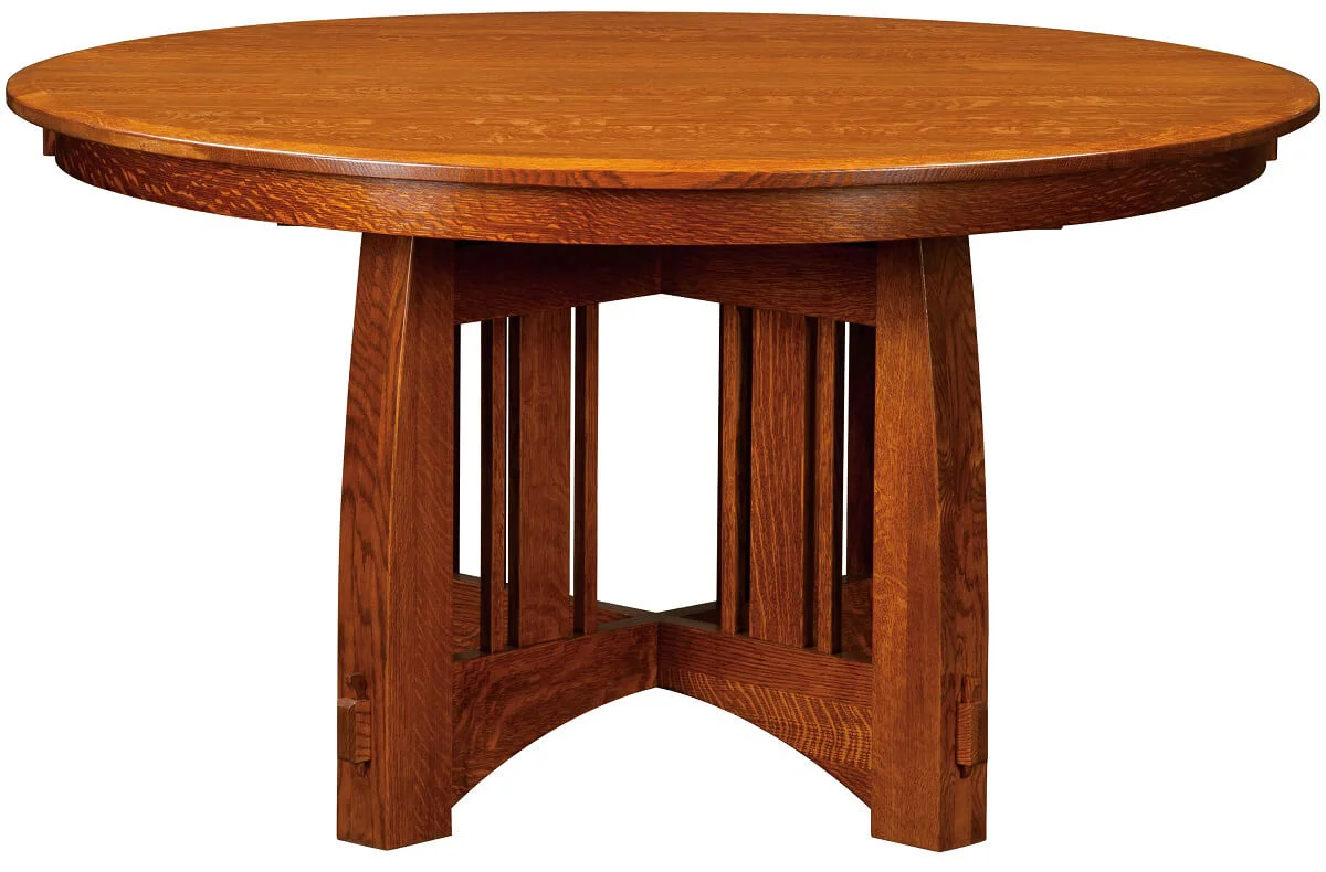 Pulaski Place Amish Round Dining Table