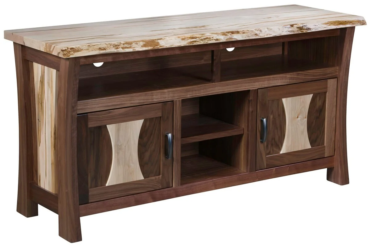 Reed Live Edge Media Console