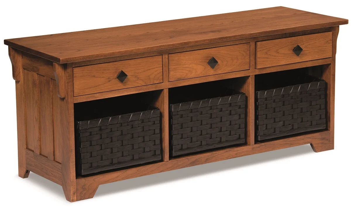 Rhoda Basket Bench